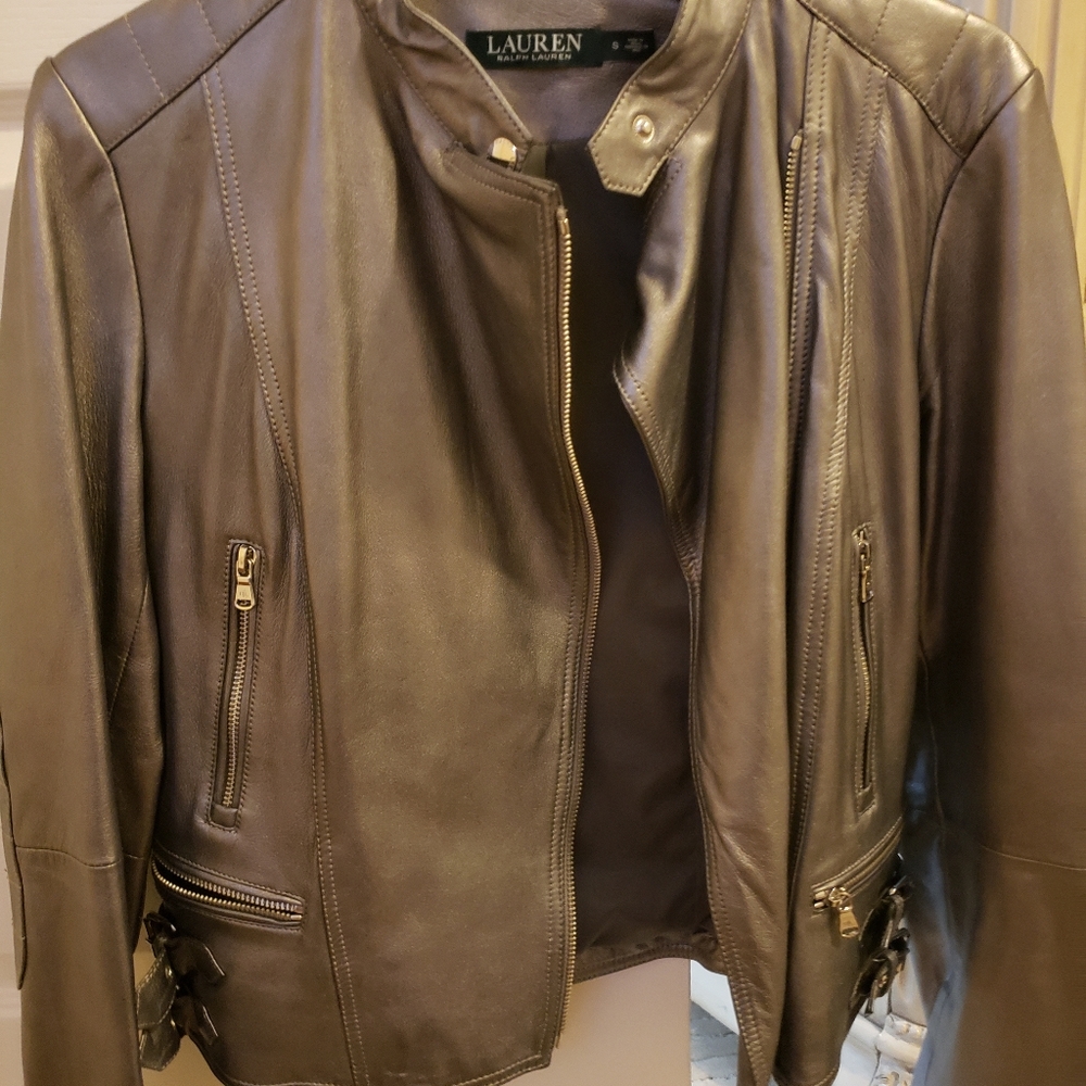 Ralph Lauren Genuine Leather Jacket